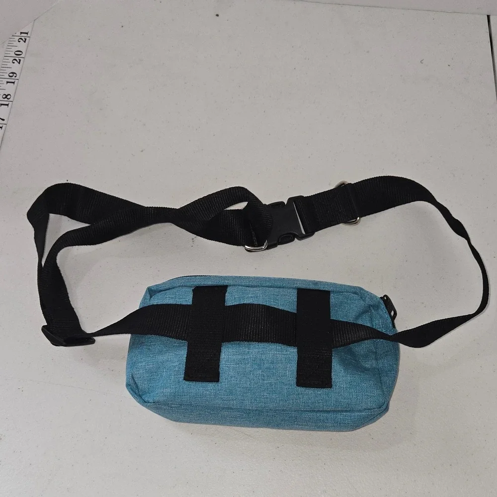 PetAmi Dog Walking Pack Waist Bag Blue Reflective Treat Pouch Waste Dispenser
